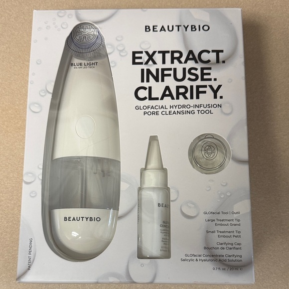 BeautyBio White Skincare Tool Set